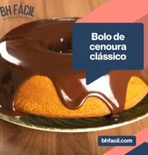 Bolo de cenoura clássico