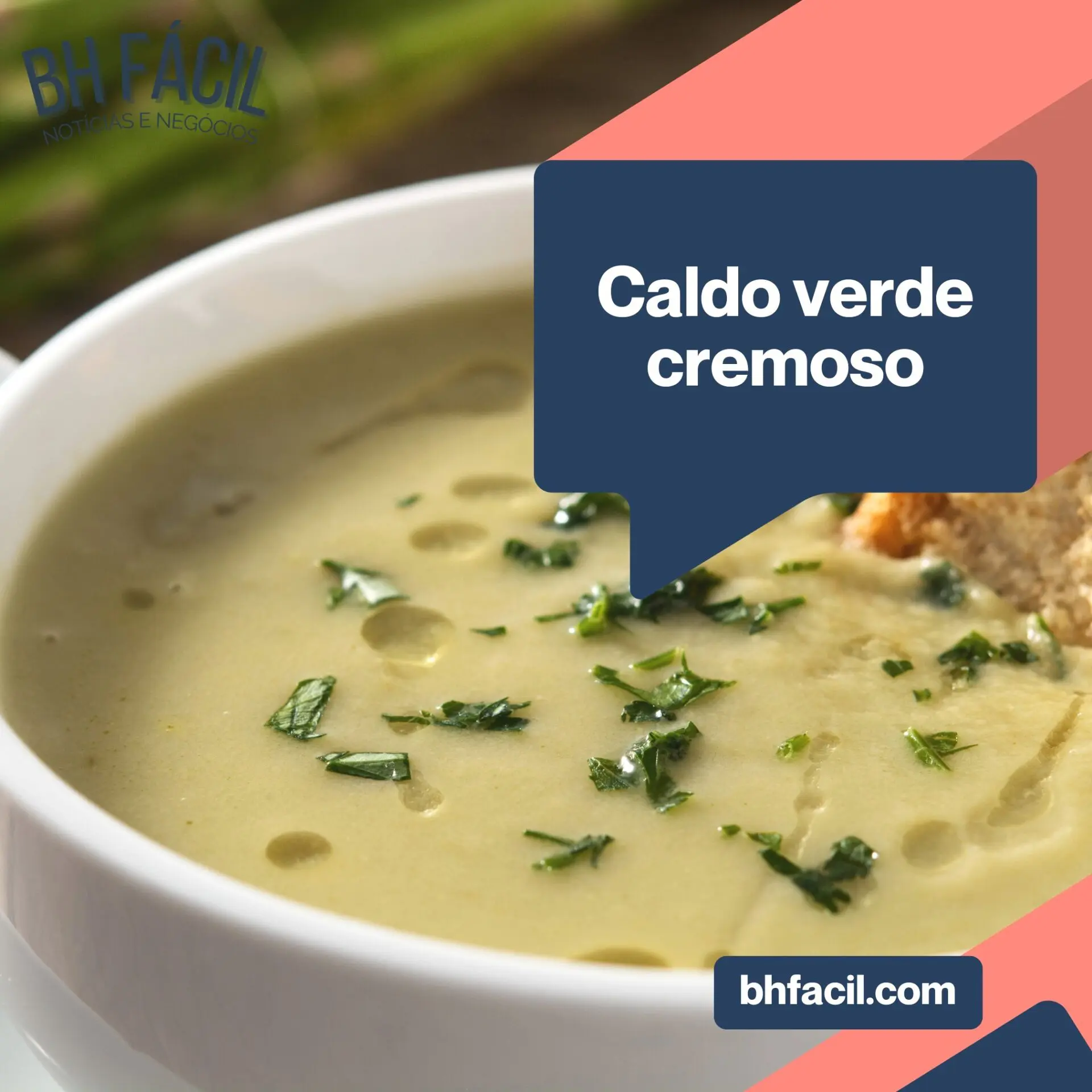 Caldo verde cremoso