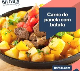 Carne de panela com batata
