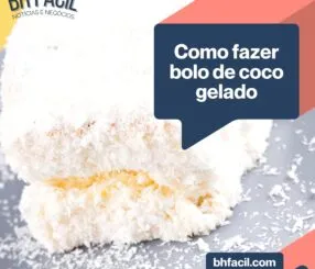 Bolo de coco gelado