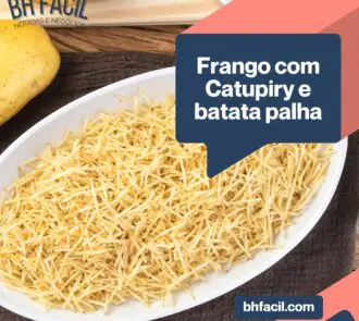 Frango com Catupiry e batata palha