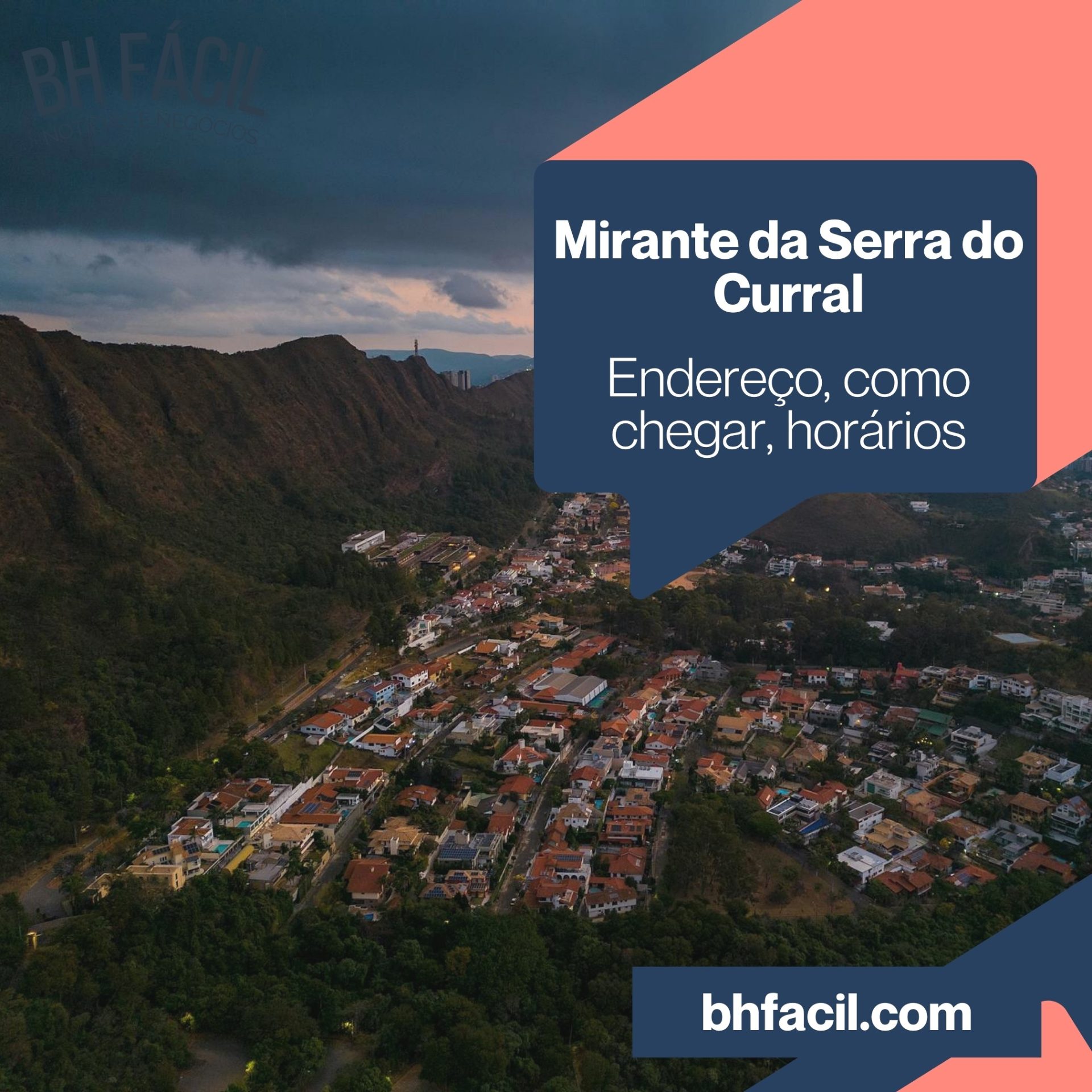 Mirante da Serra do Curral: endereço, telefone e tarifas