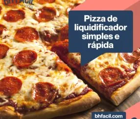 Pizza de liquidificador