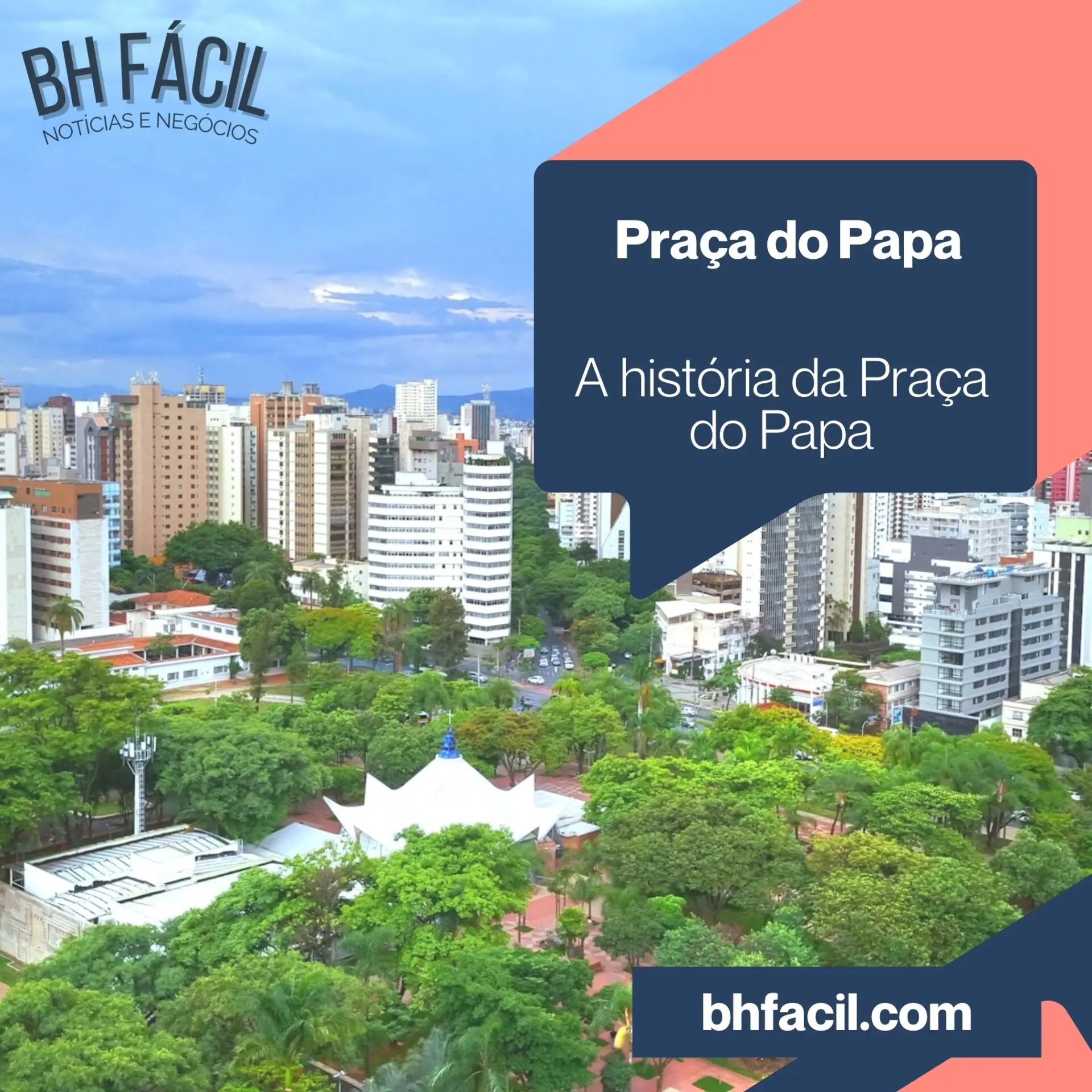 Praça do Papa: Praça Israel Pinheiro em Belo Horizonte