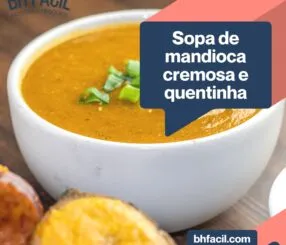 Sopa de mandioca