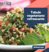 Tabule vegetariano refrescante