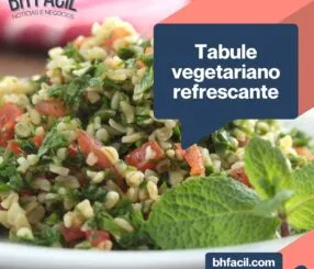 Tabule vegetariano refrescante Tabule