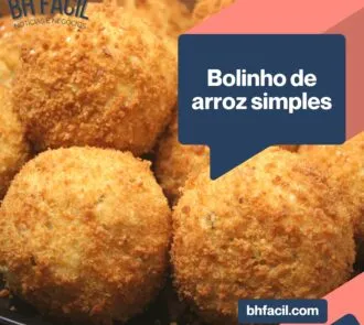 Bolinho de arroz simples: a receita perfeita para aproveitar sobras!