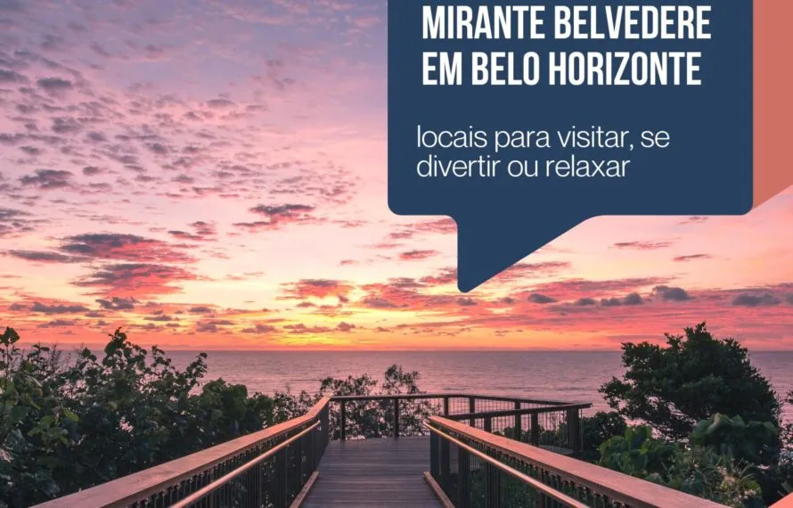 Mirante Belvedere: O que fazer neste ponto turístico de Belo Horizonte? mirante belvedere em bh