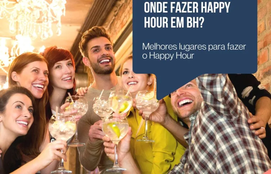 lugares para fazer o happy hour em belo horizonte